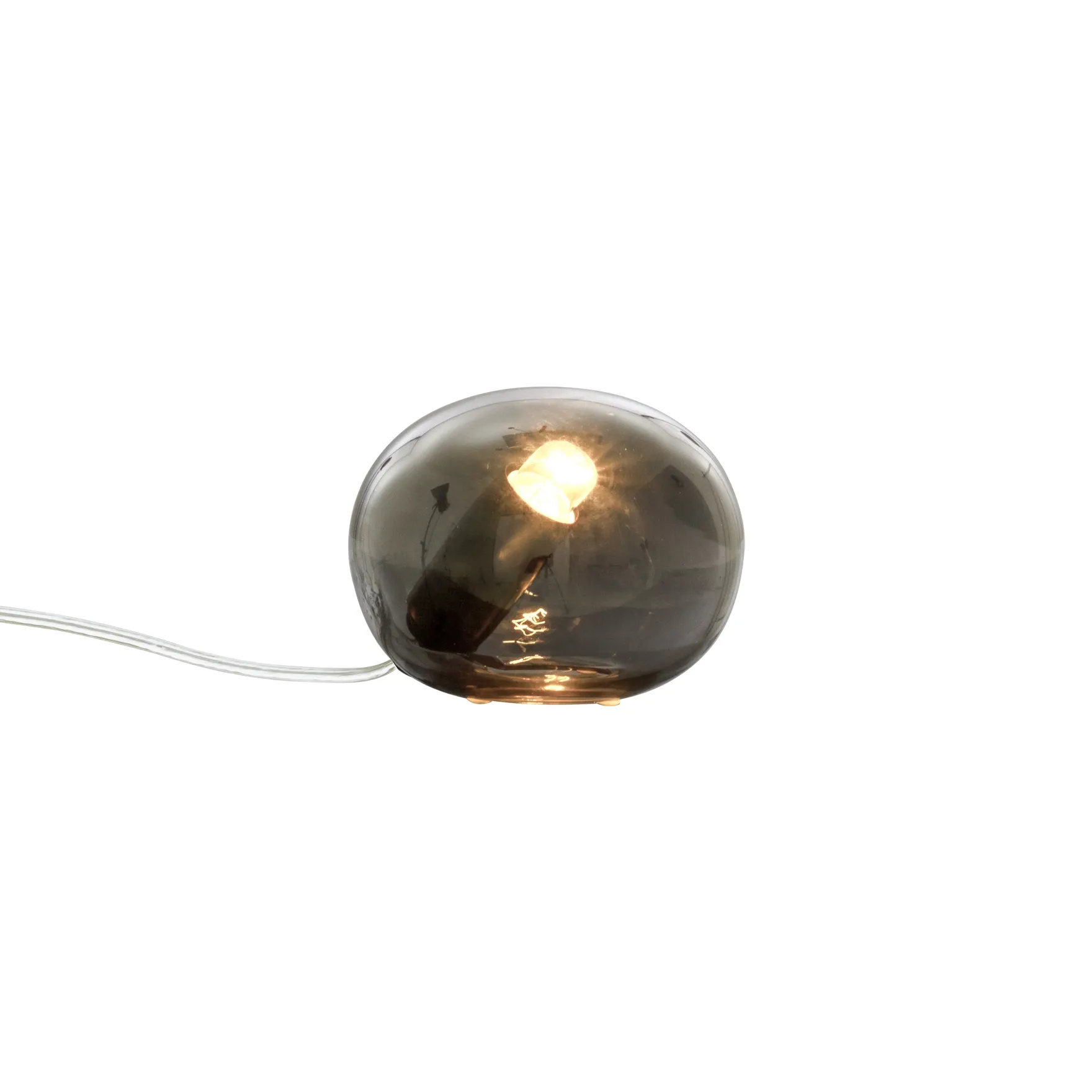 Globus bordlampe 13cm sotet
