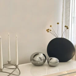 Globus bordlampe 18cm sotet