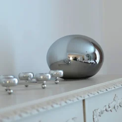 Globus bordlampe 24cm sotet