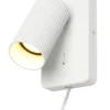 Grooves K1 veggspot GU10 LED hvit