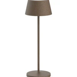 Iris bordlampe IP54 oppladbar rust