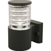 Kolv utelampe vegg mørk grå