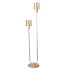 Kvarts 2-lys gulvlampe E27 gull/champagne