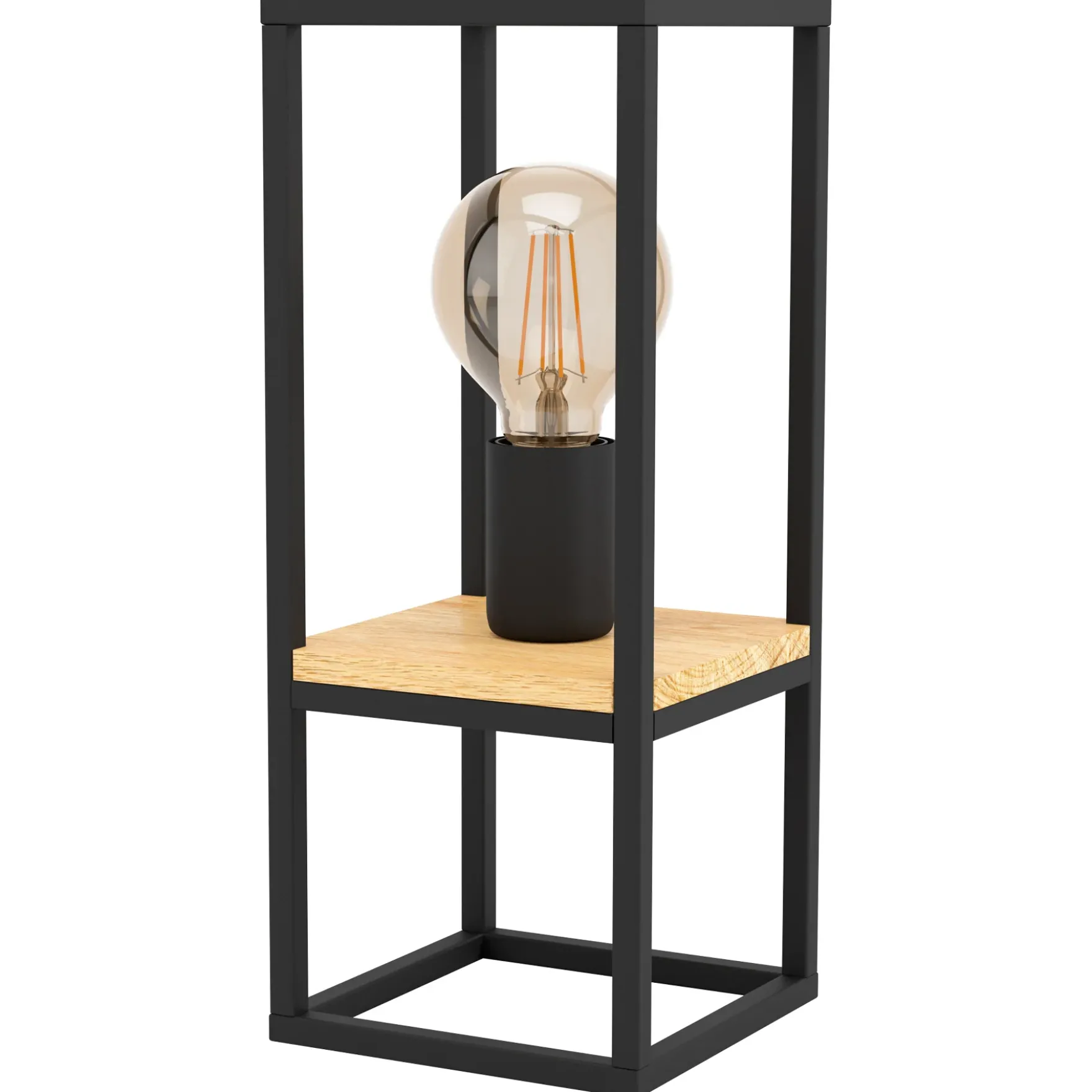 Libertad bordlampe sort/natur