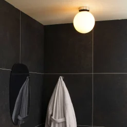 Lido plafond bad krom/opal