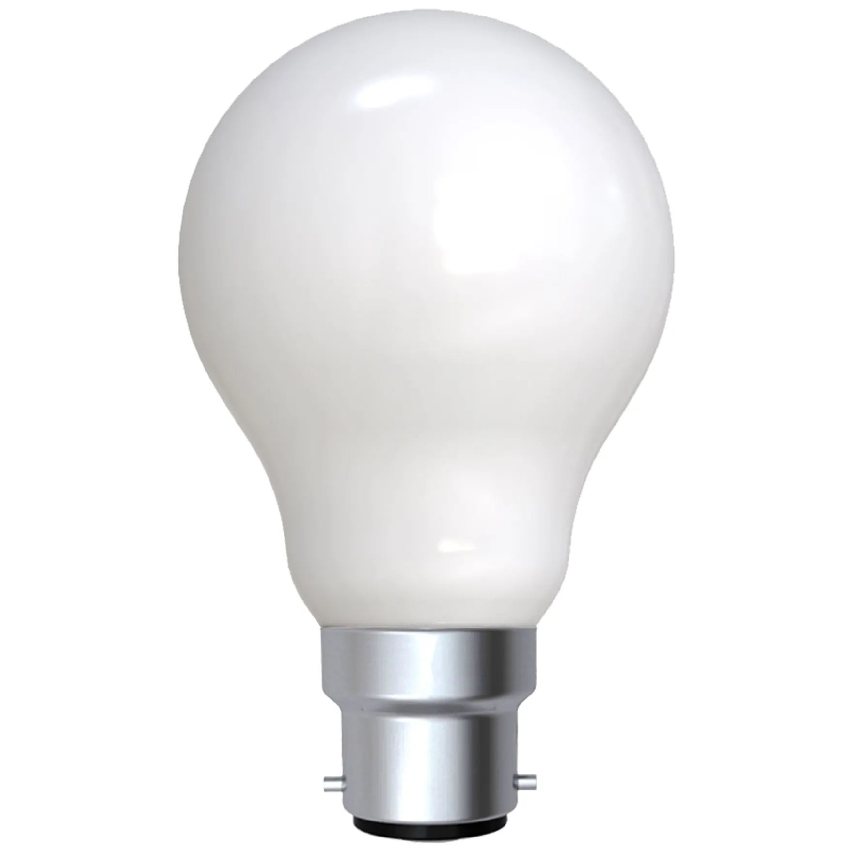 LM LED B22 normal opal 7.5W dimbar