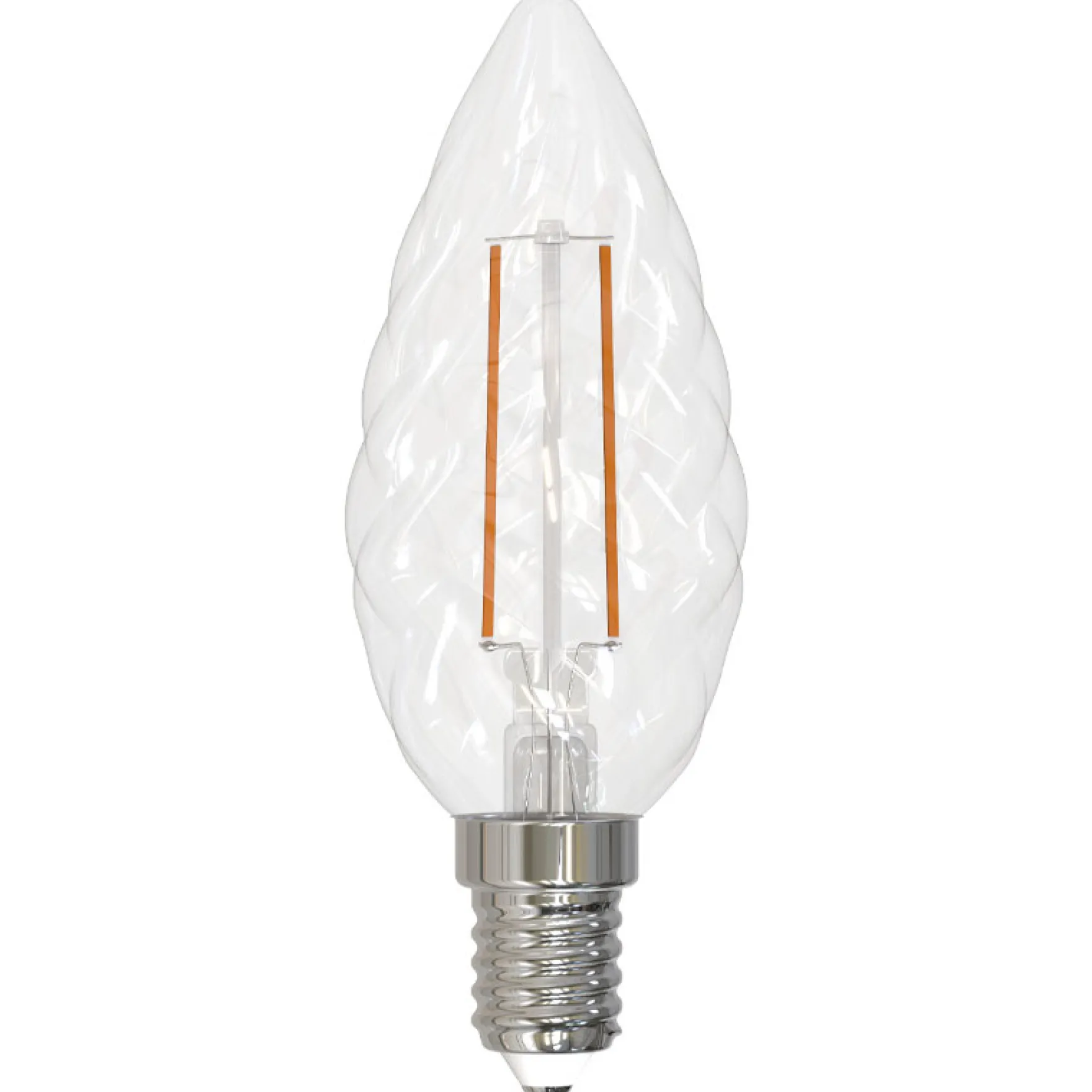LM LED E14 mignon krystall klar 4.5W dimbar