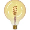 LM LED globe amber Ø125mm 4W dimbar