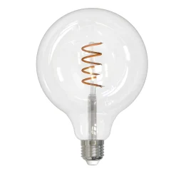 LM LED globe klar spiral 6.5W 550lm Ø125 dimbar
