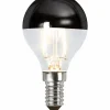 LM LED illum E14 toppspeil sort 4W dimbar