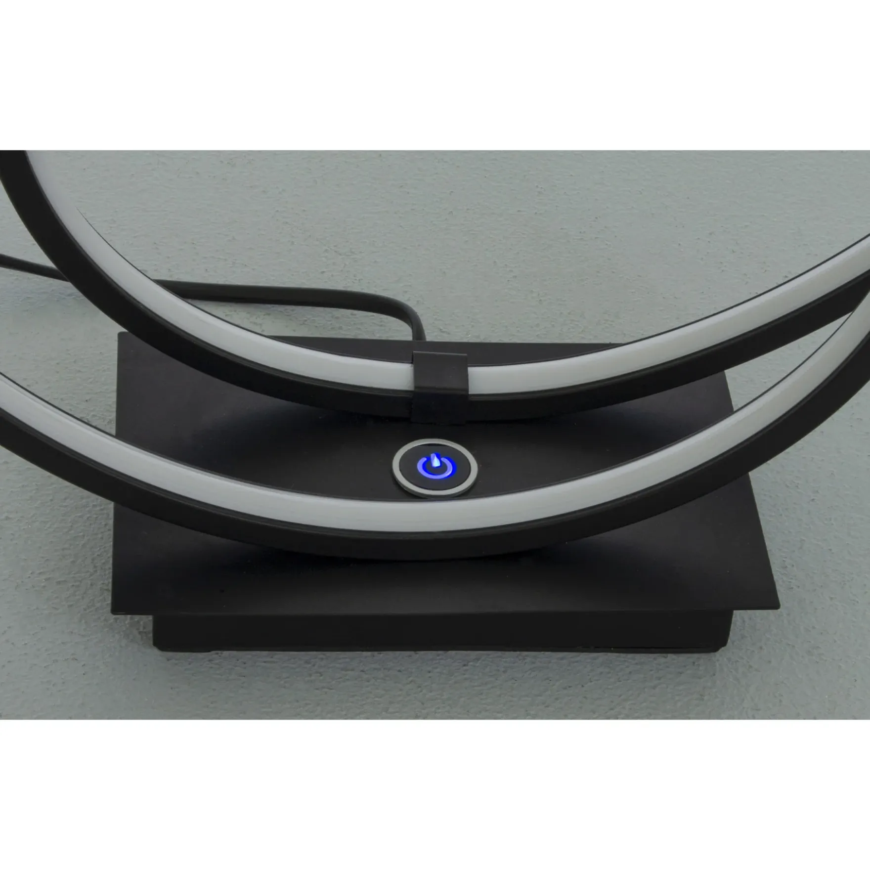 Loop LED bordlampe sort 3-step dim