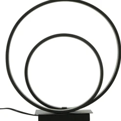 Loop LED bordlampe sort 3-step dim