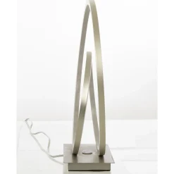 Loop LED bordlampe stål 3-step dim