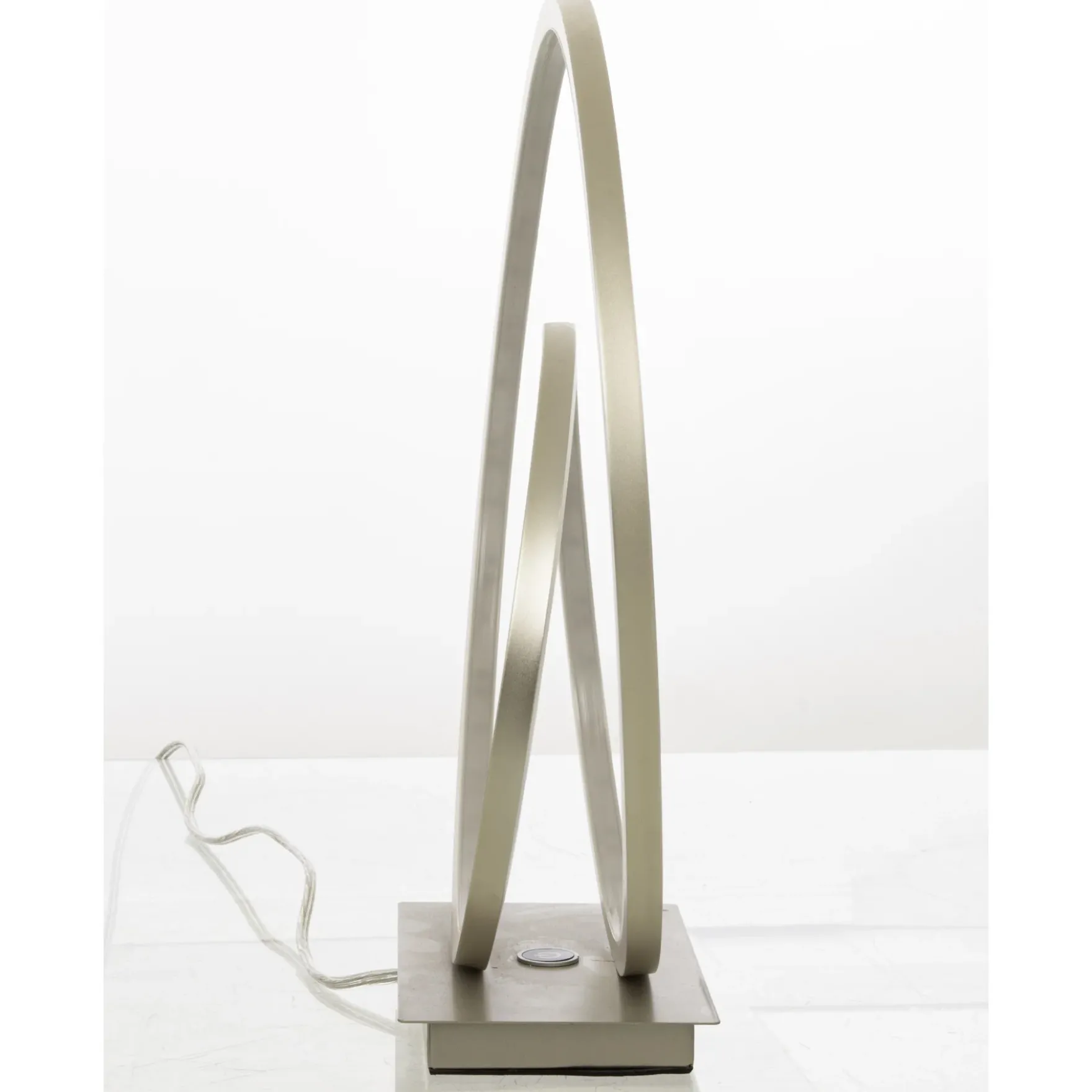 Loop LED bordlampe stål 3-step dim
