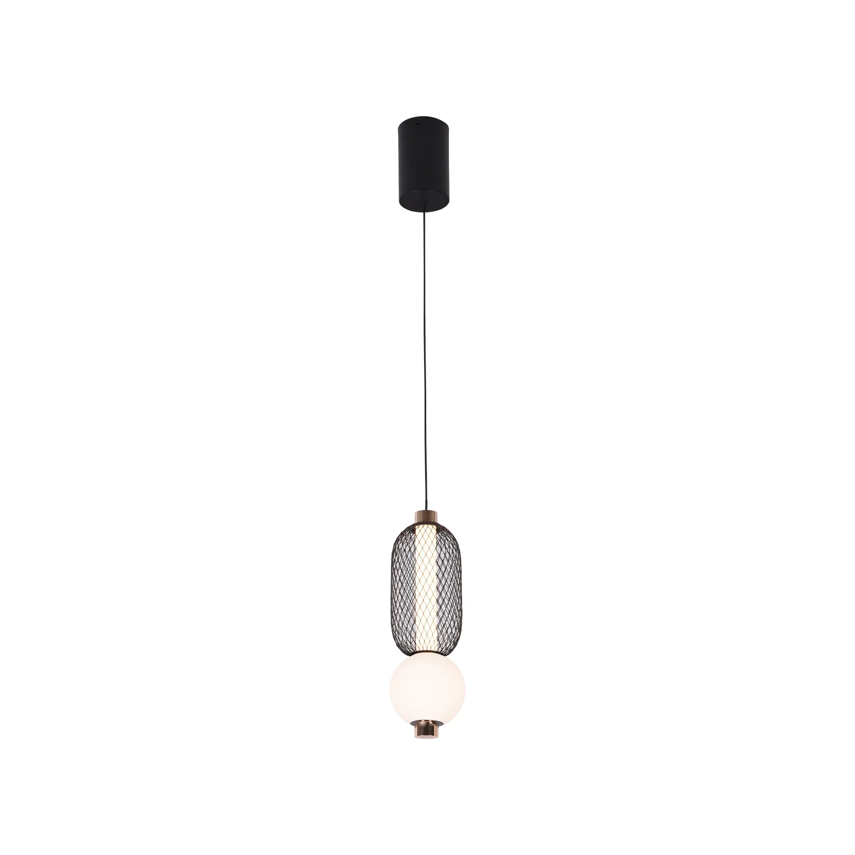 Lumia takpendel liten LED sort/messing