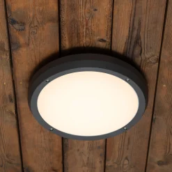 Luno utelampe tak/vegg antrasitt
