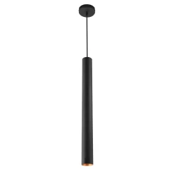 Lysgløtt taklampe 1-lys GU10 sort