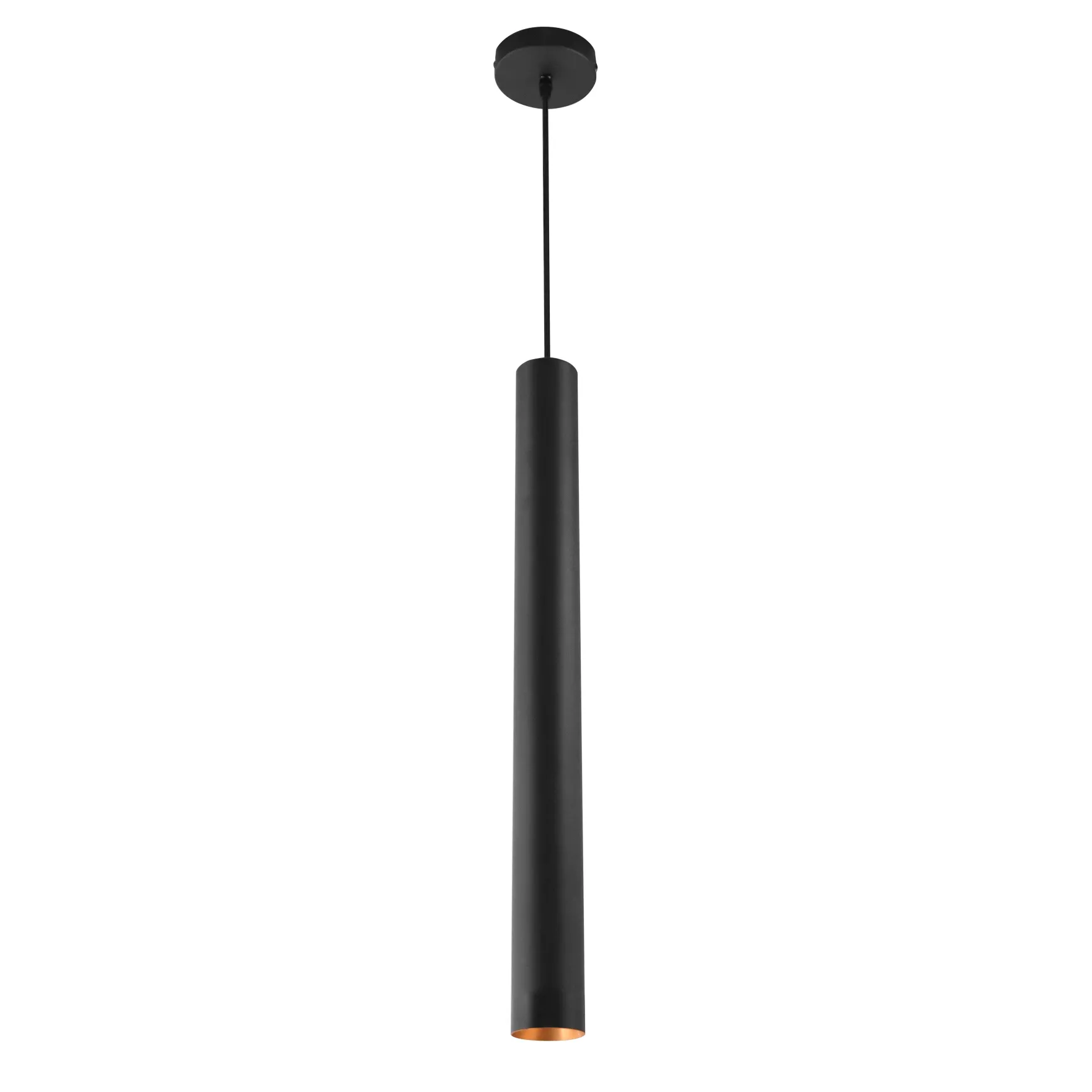 Lysgløtt taklampe 1-lys GU10 sort