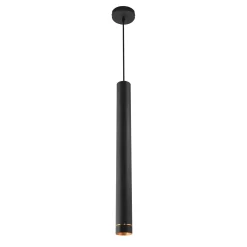 Lysgløtt taklampe 1-lys GU10 sort