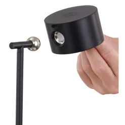 Magneto LED bord-/vegglampe ladbar sort 3-step dim