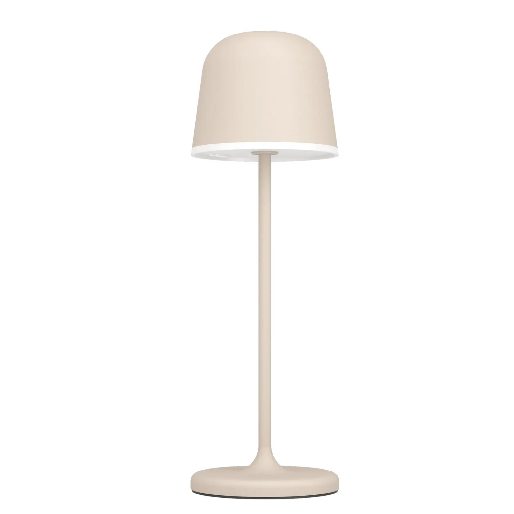 Mannera bordlampe oppladbar sand