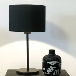 Maserlo bordlampe sort