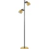 Miami 2-lys gulvlampe oker