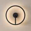 Mind LED vegglampe Ø33cm sort