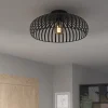 Mogano taklampe sort