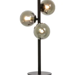 Molekyl 3-lys bordlampe sort/sotet
