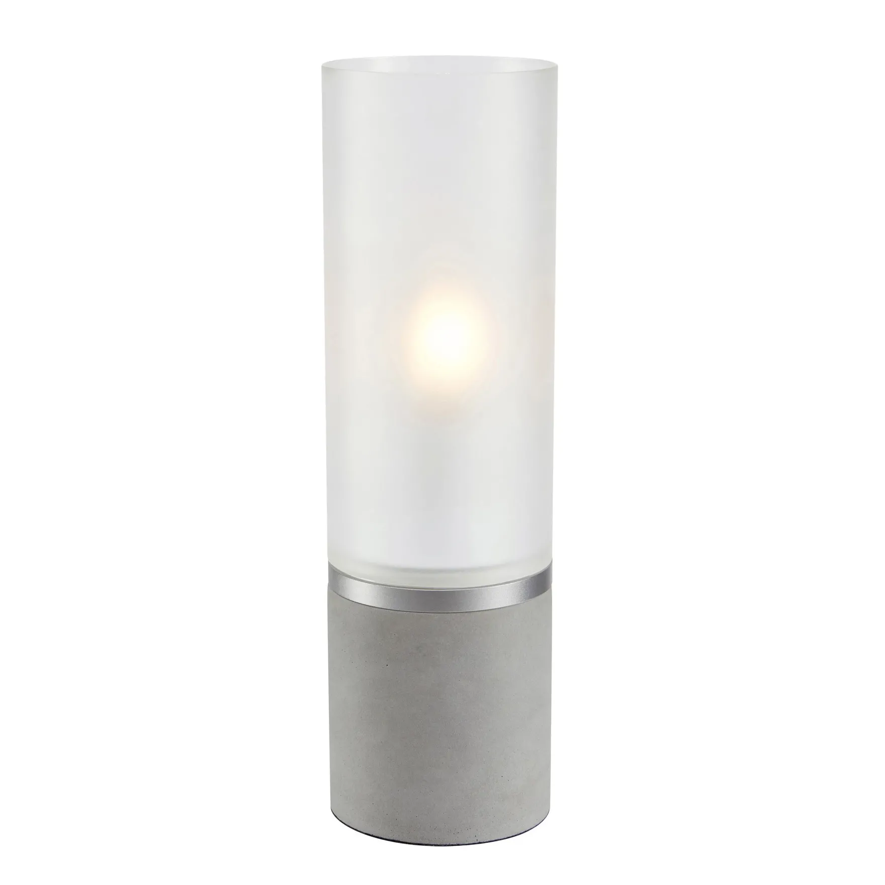 Molo bordlampe 40W E27 grå/frostet