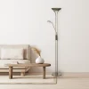 Mor & datter LED uplight patinert