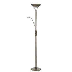 Mor & datter LED uplight patinert