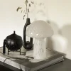 Mushi bordlampe liten hvit/klar