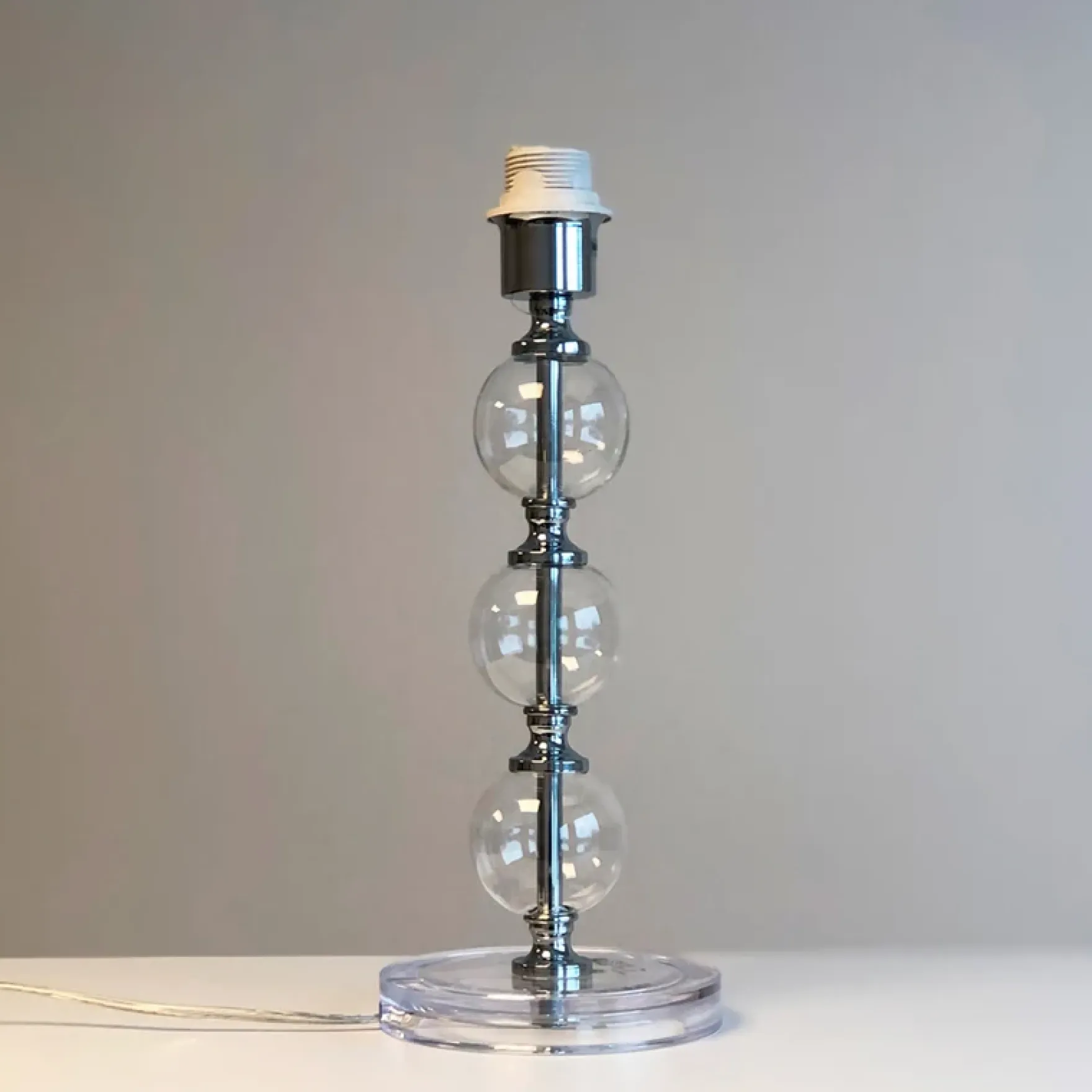 Nadja bordlampe u/skjerm klar