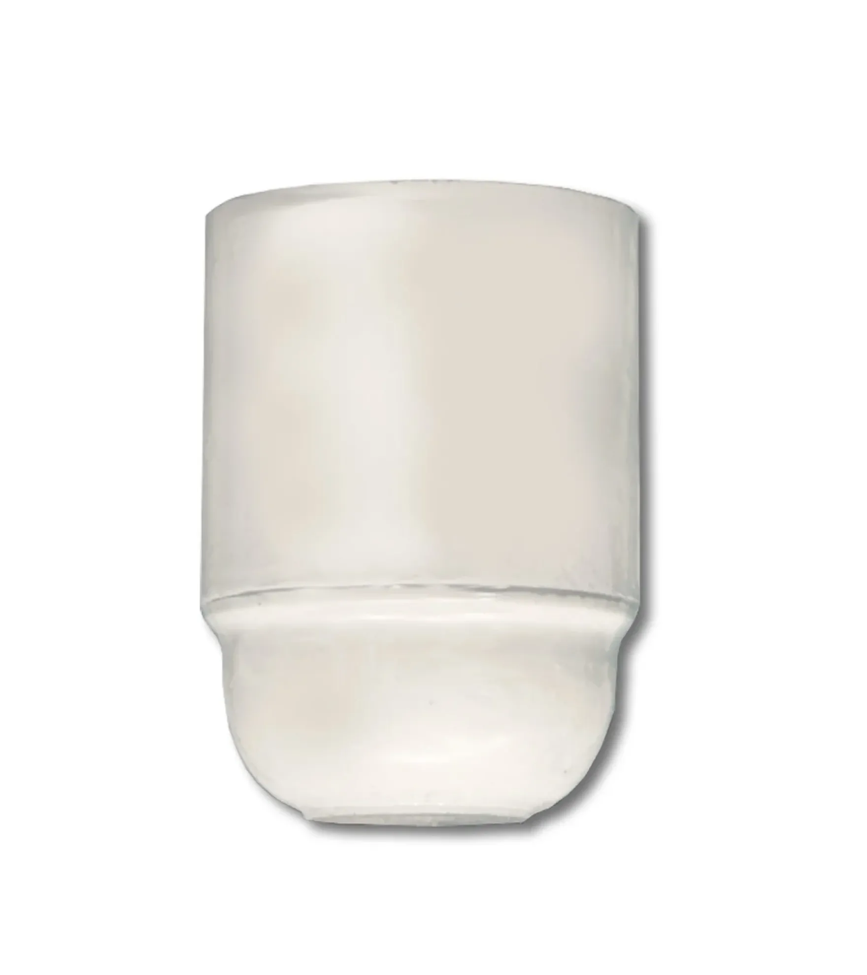 Normalholder E27 u/bryter hvit