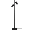 Oz K2 2-lys gulvlampe sort/gull