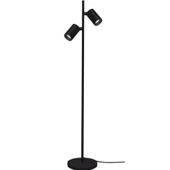 Oz K2 2-lys gulvlampe sort/gull