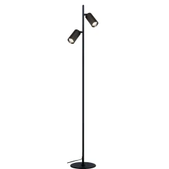 Oz mini K2 gulvlampe sort/bronse