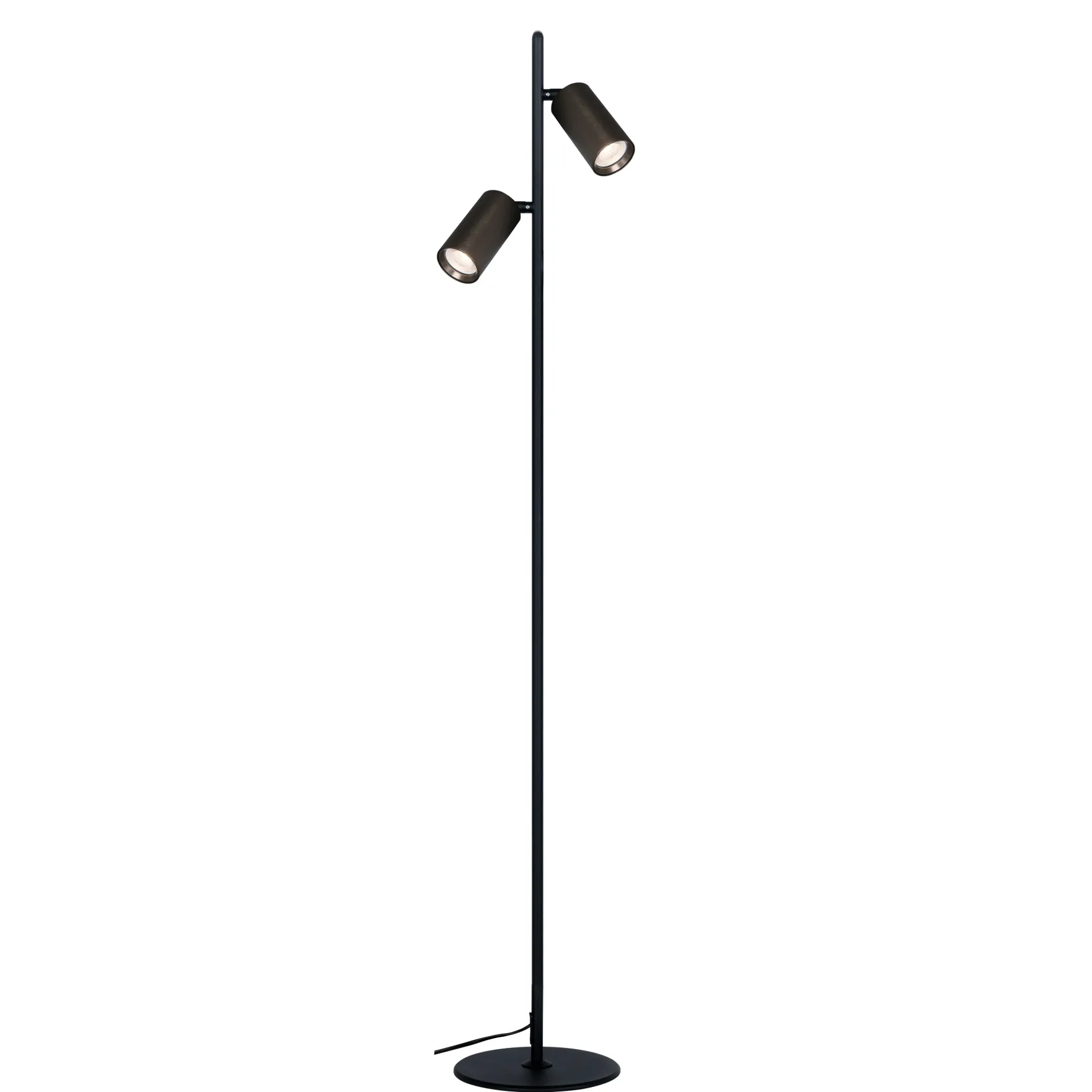 Oz mini K2 gulvlampe sort/bronse