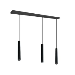 Oz mini K3 takpendel 3-lys sort