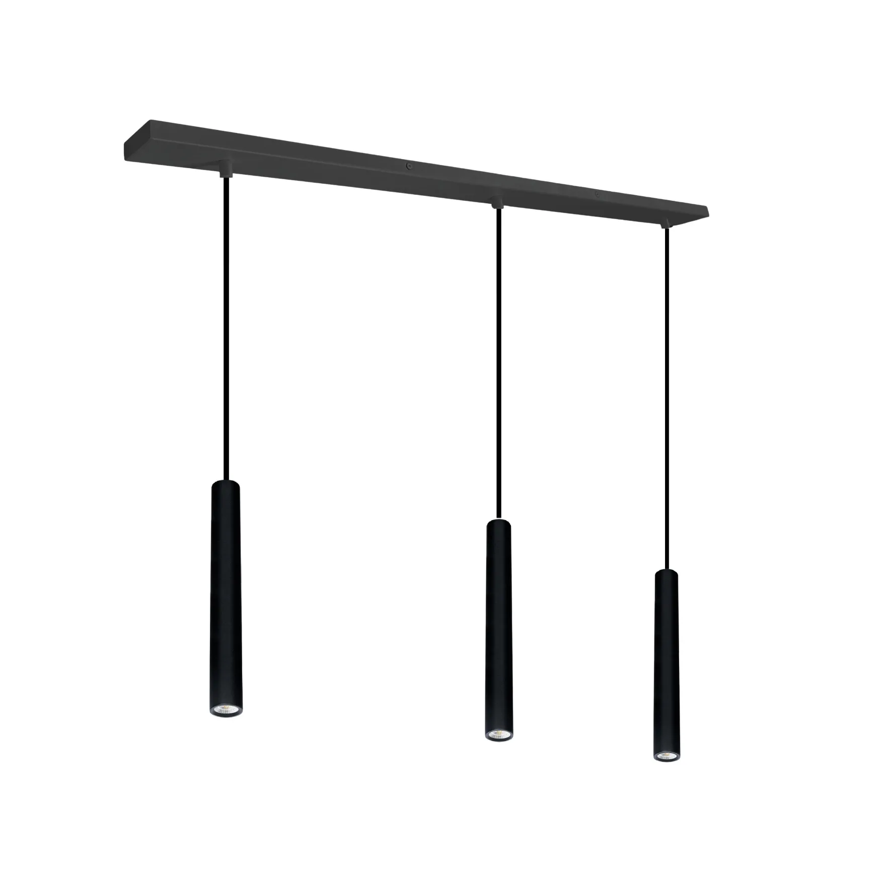 Oz mini K3 takpendel 3-lys sort