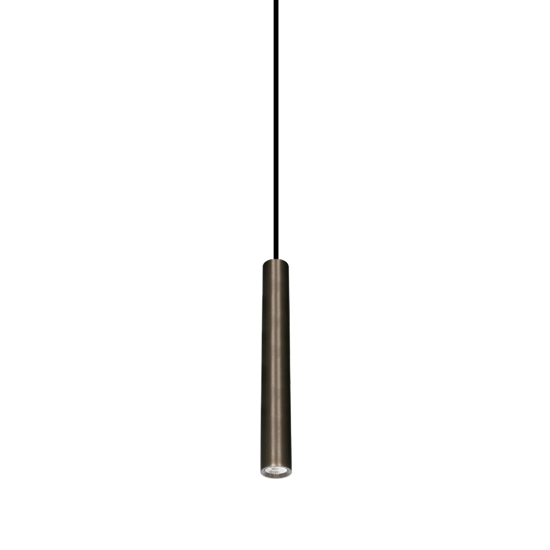 Oz mini K1 takpendel 1-lys sort/bronse