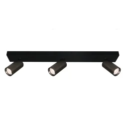 Oz mini K3 takspot rekke sort/bronse