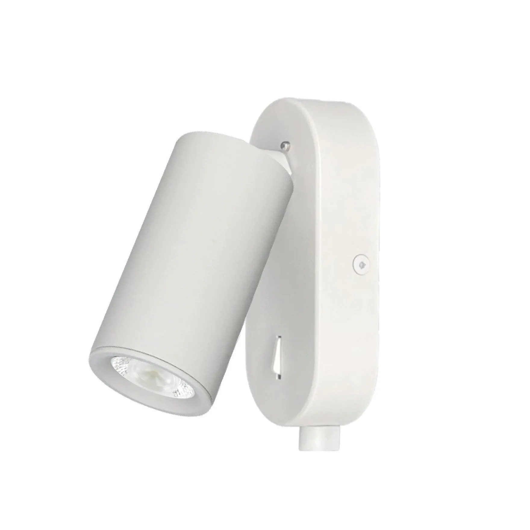 Oz mini K1 veggspot oval hvit