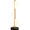 Paisley LED bordlampe sort/gull 3-step dim