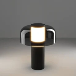 Ponente bordlampe oppladbar IP44 LED sort