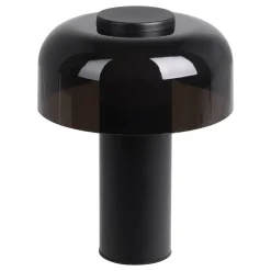 Ponente bordlampe oppladbar IP44 LED sort