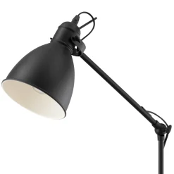 Priddy gulvlampe sort