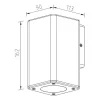 Quadro K1 utelampe vegg IP54